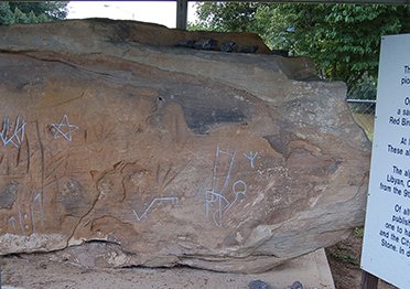 Redbird petroglyphs