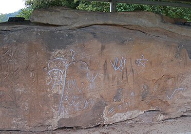 Redbird petroglyphs