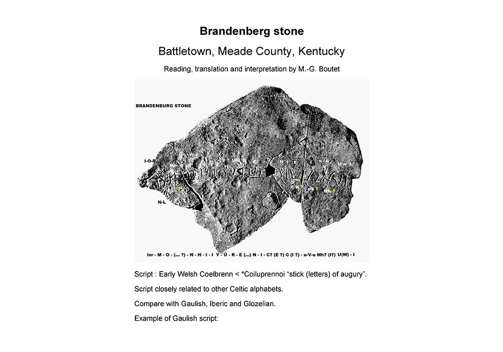 Brandenberg stone Correct Year